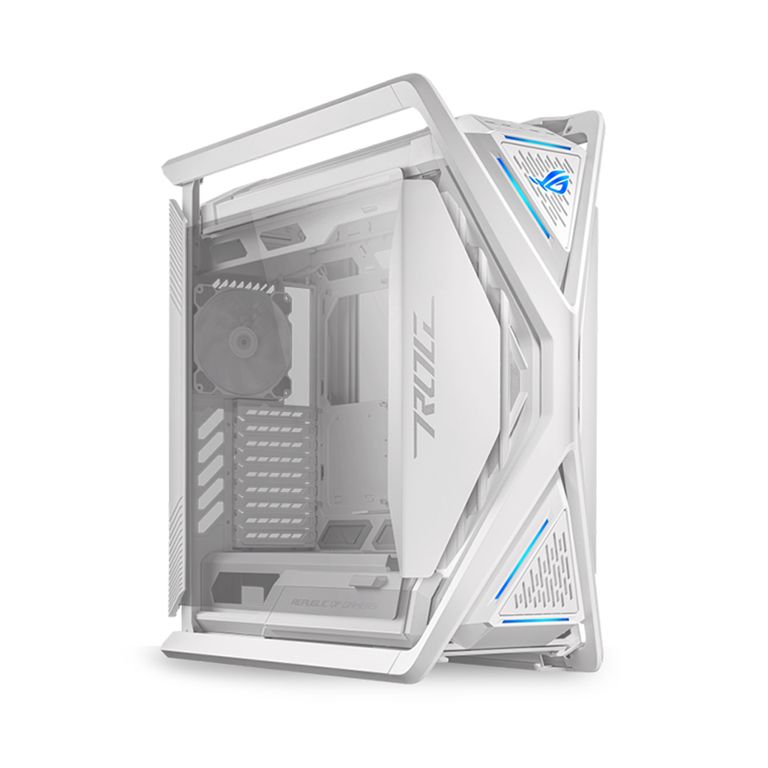 Case Full Tower Rog Hyperion Gr701 Argb, Conectividad Argb, Color Blanco