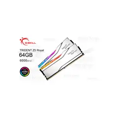 G SKILL - Memoria Ddr5 G.Skill Trident Z5 Royal Neo 64Gb (2X32Gb) 6000Mhz Cl30 Para Pc Amd, Color Pl