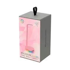 RAZER - Soporte Para Auriculares Station V2 Rgb Con Hub Quartz - Estilo Y Funcionalidad En T