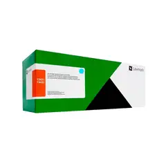 LEXMARK - Tóner 20N40C0 Cian De Alta Calidad Para Impresoras, Excelente Rendimiento Y Fácil