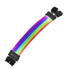 ANTRYX - Cable Extensor Spectrum 8-Pin Argb - Conexión Brillante Y Flexible Para Tu Setup Ga
