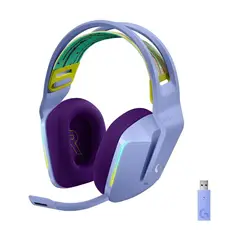 LOGITECH - Audífonos G733 Lightspeed Con Micrófono Color Lilac Para Gaming Y Música Inalám
