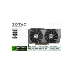 ZOTAC - Geforce Rtx 3060 12Gb 192-Bit - Tarjeta Gráfica Gaming De Alto Rendimiento
