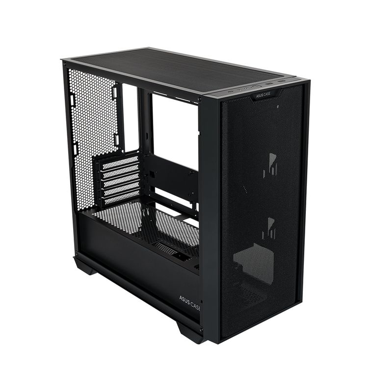 Caja Mini Torre A21 En Color Negro, Diseño Compacto Y Elegante Ideal Para Tu Setup Ga