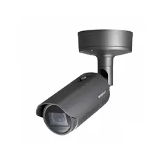 HANQA - Cámara De Red Hanwha Techwin Xno-8082R 6Mp Hd Color/Gris Oscuro, Visión Nocturna 40M, 3X Z