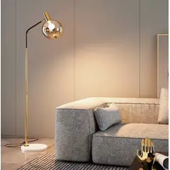 IMPORTADO MC - Lámpara de Pie Gold Led