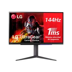 LG - Monitor Gaming 27" Ultragear 4K Uhd, 144Hz, Ips, Hdmi X2, Displayport X1, Excelente Cal