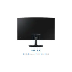 SAMSUNG - Monitor Curva 24 Full Hd S24D360Gal 100Hz 4Ms Hdmi Y Vga Color Negro Ideal P