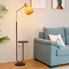 GENERICO - Lámpara de Pie Gold Led