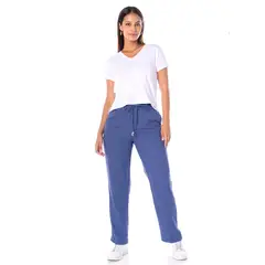 JAROLA - Pantalón Recto Lino Pierina