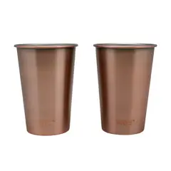 WAYU - SET 2 VASOS COPPER LINE 500 ML