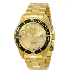 INVICTA - Reloj de cuarzo Pro Diver para hombre - color Dorado Oro