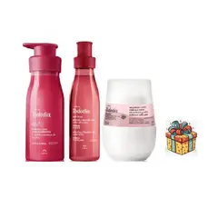 NATURA - Cereza y avellana splash+ crema corporal+ desodorante+ gift