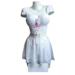 GENERICO - BABYDOLL LENCERIA MUJER SEXY DE ENCAJE