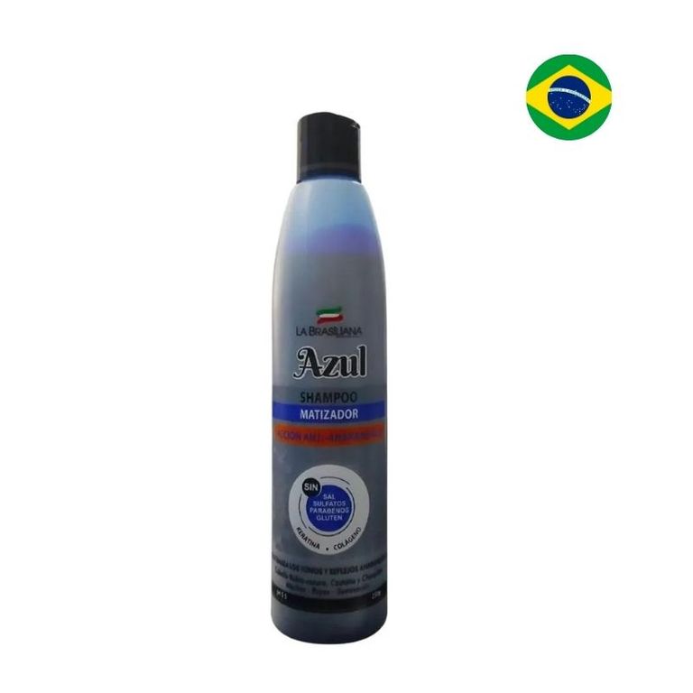 Shampoo Matizador Azul Acción Anti Anaranjado 250Gr