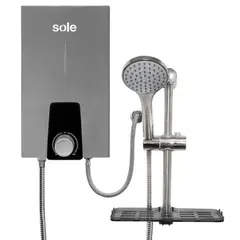 SOLE - Ducha Eléctrica Perfect 5500W Rapiducha Color Gris