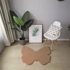 MULTITOP - Alfombra Mariposa 70 x 90cm Beige