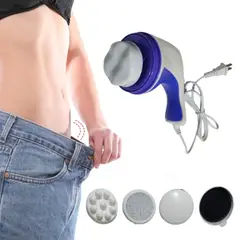 GENERICO - Masajeador Corporal con Cabezal Intercambiable