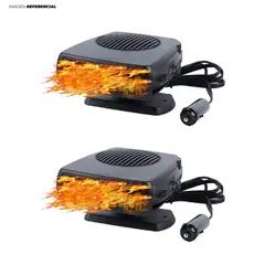 GENERICO - Calefactor para Autos compacto y Portátil - 02 Unid