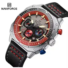 NAVIFORCE - Negro Rojo NF8057