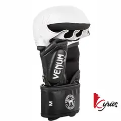 NO LOGO - Guantes Vale Todo Venum Negro-Blanco Talla L