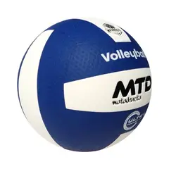 MTD - PELOTA DE VÓLEY PU PREMIUM LAMINADO MT-840 AZUL BLANCO