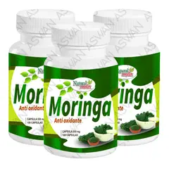 GENERICO - PACK DE 3 MORINGA ANTIOXIDANTE 100 CAPSULAS - NATURAL MEDIX