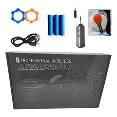 PREMIUM - Micrófono Inalámbricos Recargables Dobles Karaoke Wireless UHF GE5-2