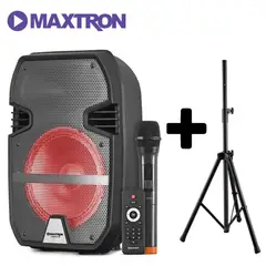 MAXTRON - Parlante Portátil Libidum MX 323AC USB BT + Soporte