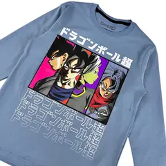 TOEI ANIMATION - POLO MANGA LARGA DRAGON BALL DENIM NIÑO