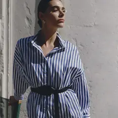 CAMILA VIALI - Blusa Dannia Azul