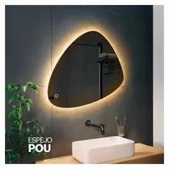STONE - ESPEJO LED TACTIL POU
