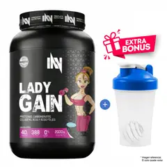 INN INNOVATE NUTRITION - PROTEÍNA LADY GAIN 2 KG CHOCOLATE + SHAKER