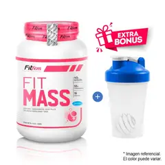 FITFEM - PROTEÍNA FITMASS 2 KG CHOCOLATE + SHAKER MUJER