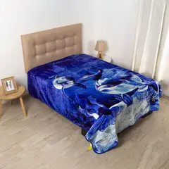 ESKIMO - Frazada Gold REVERSIBLE