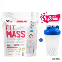 FITFEM - Proteína Fit Mass 5 kg Chocolate + Shaker