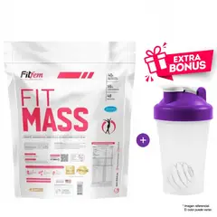FITFEM - PROTEÍNA FITMASS 5 KG CHOCOLATE + SHAKER MUJER