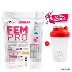 FITFEM - SUERO DE LECHE PROTEÍNA FEM PRO 3KG VAINILLA