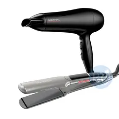 GAMA - Combo Alisadora X-WIDE BECHS0000001455 y Secador Mistral