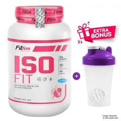 FITFEM - Proteína IsoFit 1.1 Kg Chocolate + Shaker