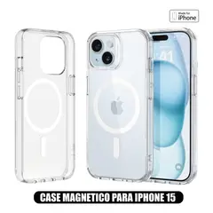 CASE - Magnetico Transparente para iPhone 15