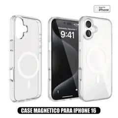 CASE - Magnetico Transparente para iPhone 16