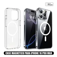 CASE - Magnetico Transparente para iPhone 16 PRO MAX