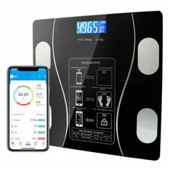 GENERICO - BALANZA DIGITAL INTELIGENTE BLUETOOTH 180KG