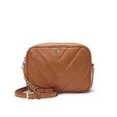 VICTORIA'S SECRET - Cartera Crossbody Camel Victorias Secret