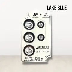 GENERICO - Protector de Cámara para Samsung S23 Ultra AR + AF Lake Blue