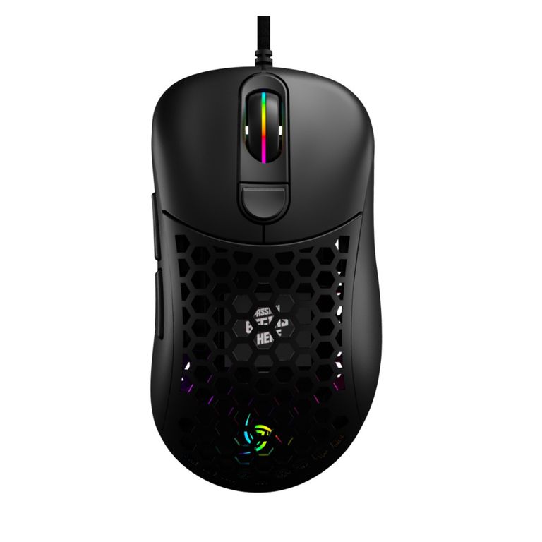 Mouse Gamer Aquila Air DPI 16,000 RGB Negro Mate