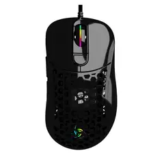 VSG - Mouse Gamer Aquila Air DPI 16,000 RGB Negro Brillante