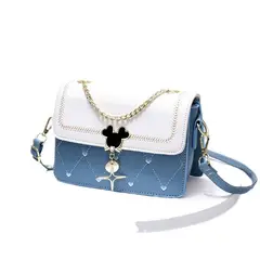 DANWEILE - Bolso bandolera de un solo hombro para mujer pequeño cuadrado