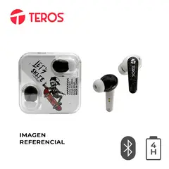 TEROS - AURICULAR INALAMBRICO TE8072W BLUETOOH BLANCO